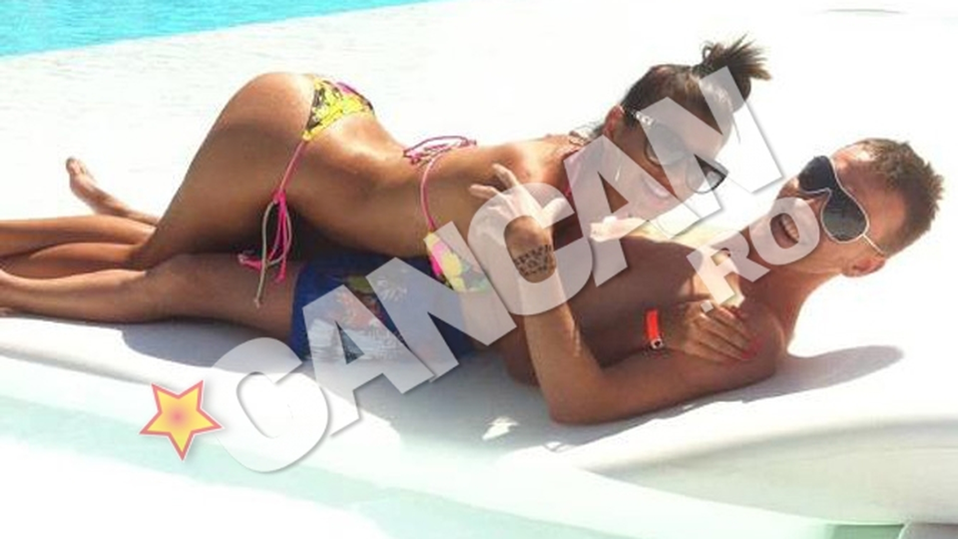 Tonciu s-a incolacit ca un sarpe pe Mitea la "Adam si Eva".  Andreea a gustat din "fructul" interzis in Liga I