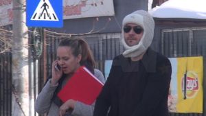 Avem cele mai noi imagini! Am filmat-o pe iubita lui Andrei (Alb Negru) cu puţin timp înainte să nască