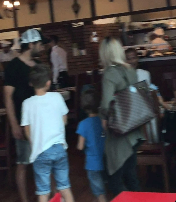 Teixeira şi familia sa îşi iau "la revedere" de la Geraldo