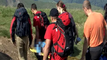 Pericol! Uite ce au patit zeci de turisti care au facut astazi drumetii in Bucegi!