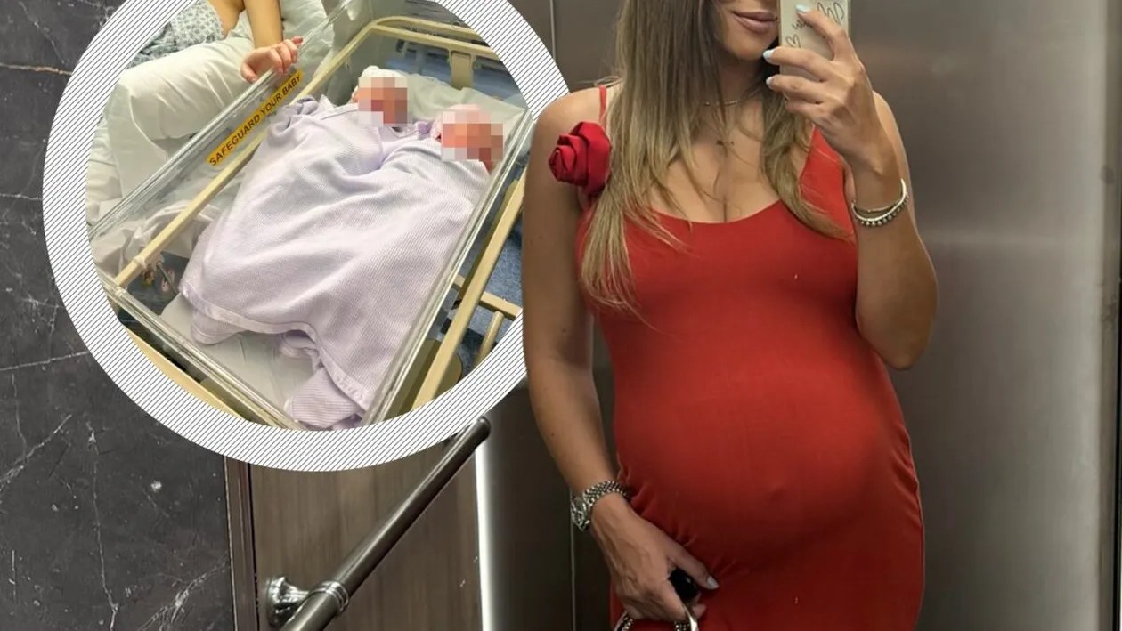 Roxana Nemeș a născut gemeni! Primele declarații de pe patul de spital: Bebelușii sunt bine!”