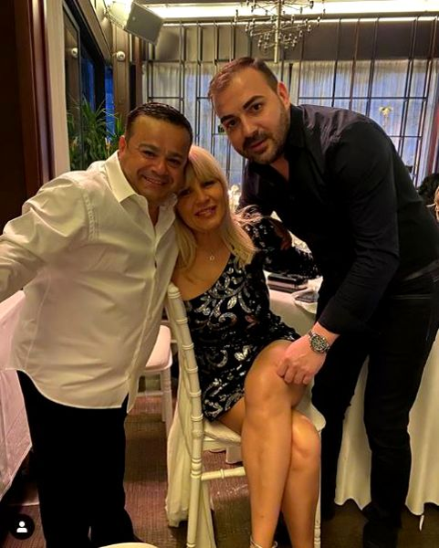 Adrian Minune și Elena Udrea © Facebook