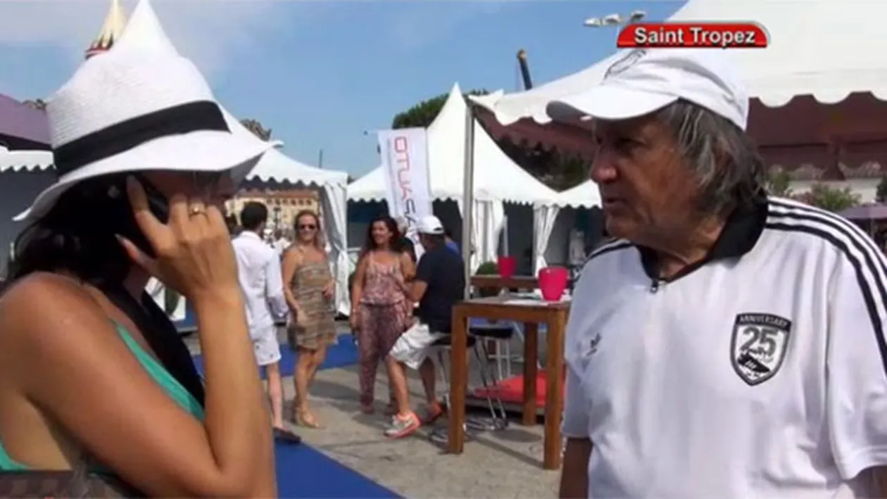 Brigitte Sfat, intr-o pereche de pantaloni minusculi! Vezi cu ce decolteu a facut furori in Saint Tropez