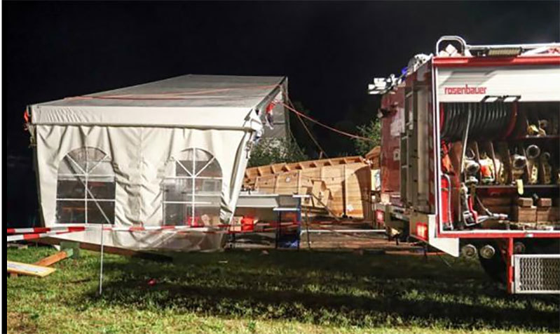 Tragedie: o româncă a murit în Austria după prăbuşirea unui cort!