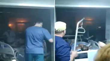Un nou incident la unul din spitalele din Capitală! Pacienții de la ATI au fost evacuați din cauza fumului