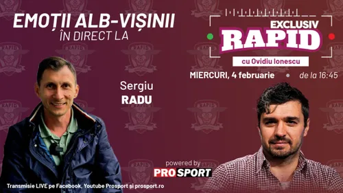 EXCLUSIV RAPID - înainte de Primvs Derby e LIVE pe YouTube - ProSport de la ora 16:45