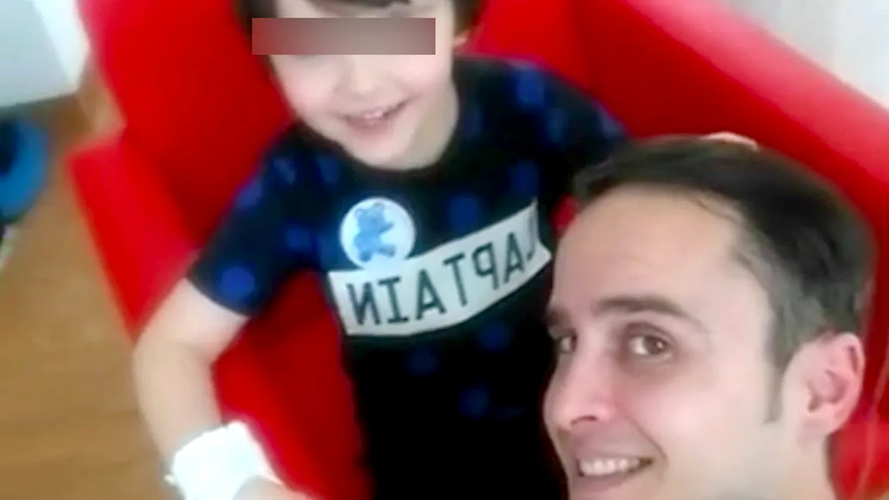 ŞERBAN COPOŢ s-a internat alături de băieţelul lui în spital:,,Ne-am dus de urgenţă...''