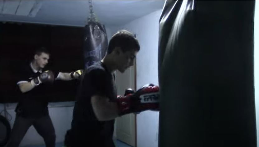 Giuliano Stroe este pasionat de box