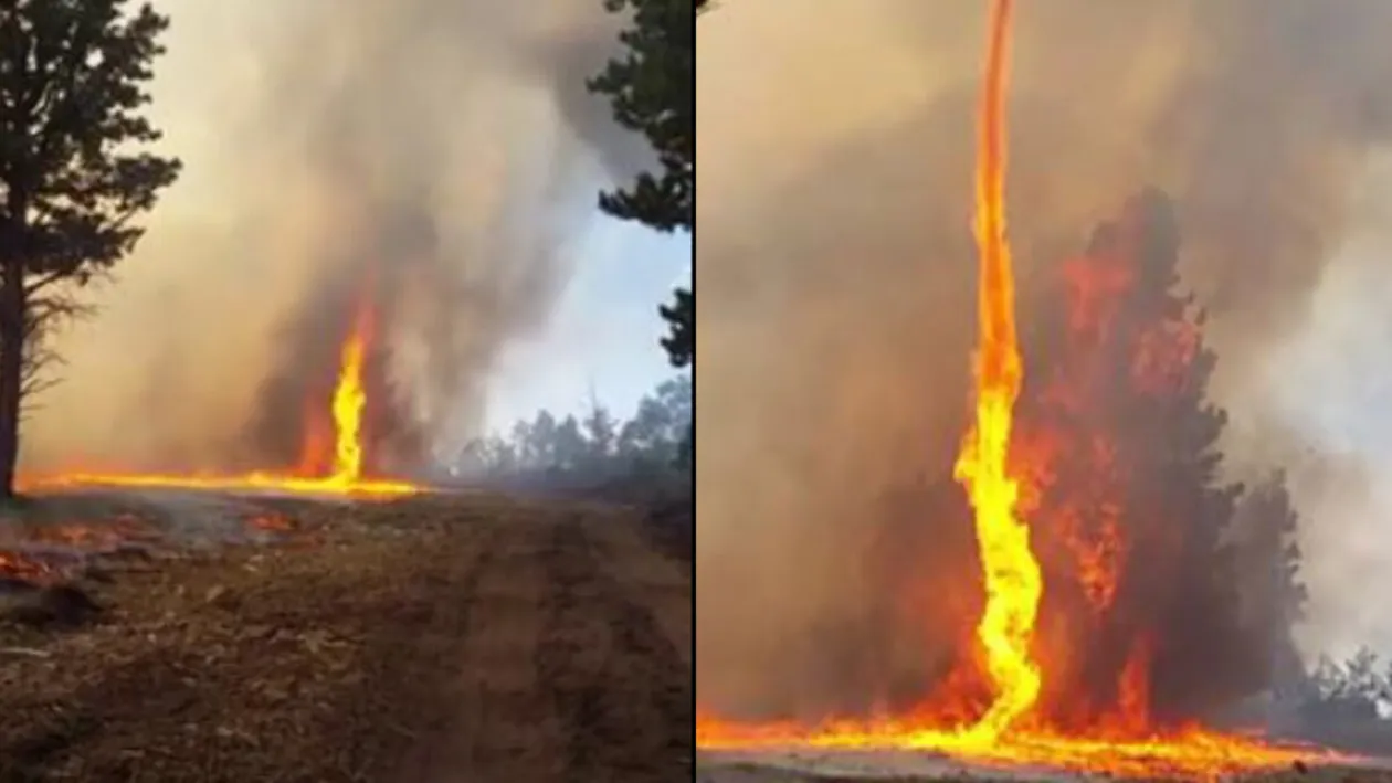 Cum se formează tornadele de foc, fenomenul periculos care a pus stăpânire pe Europa din cauza incendiilor