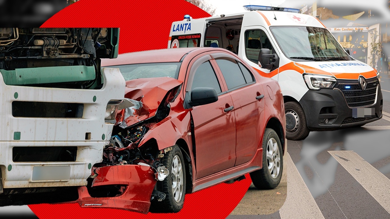 Tragedie pe Centura Est a Clujului. Un bărbat și-a pierdut viața într-un accident grav