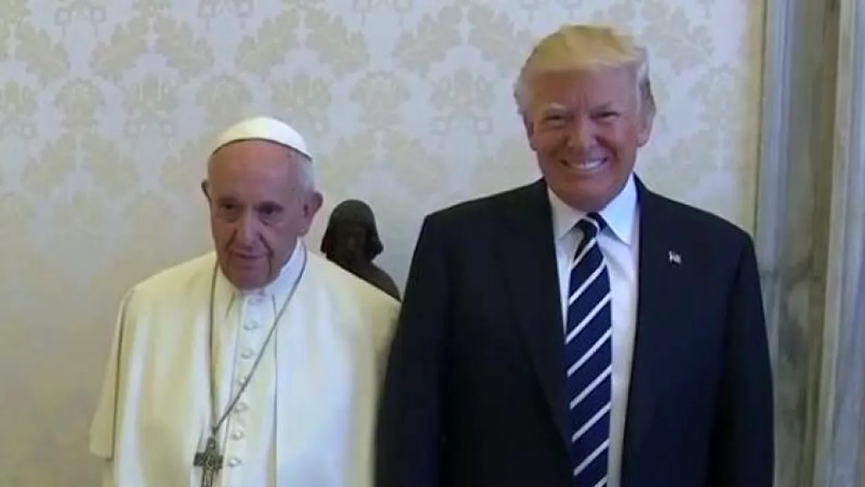 DONALD TRUMP, întâlnire cu Papa Francisc. Ce i-a spus Suveranul Pontif 
