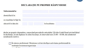 Râzi cu lacrimi! Ce motive hilare au invocat românii, pentru lipsa declarației pe propria răspundere