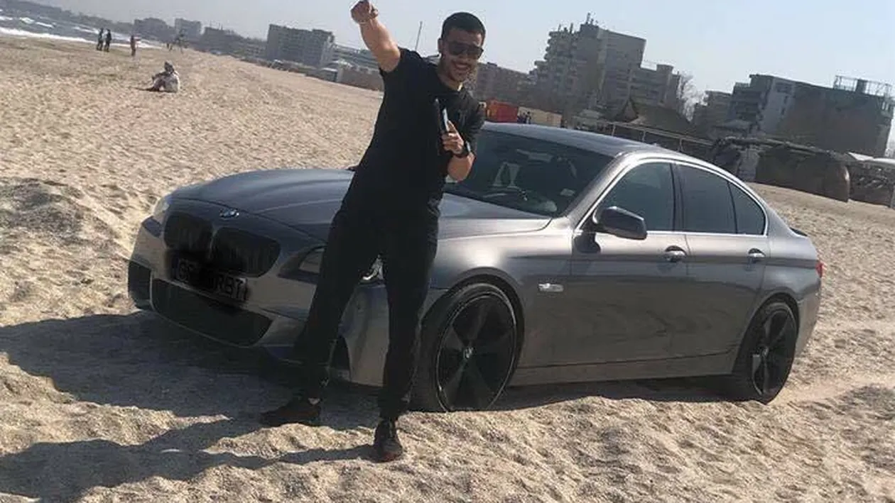 Ce “aroganță” a făcut la mare Mario Balint, fiul lui Sile Cămătaru! Este pasibil de amendă