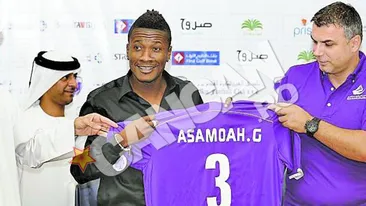 Decisiv in transferul lui Gyan la Al Ain. Toni Curea i-a adus lui Oli perla africana