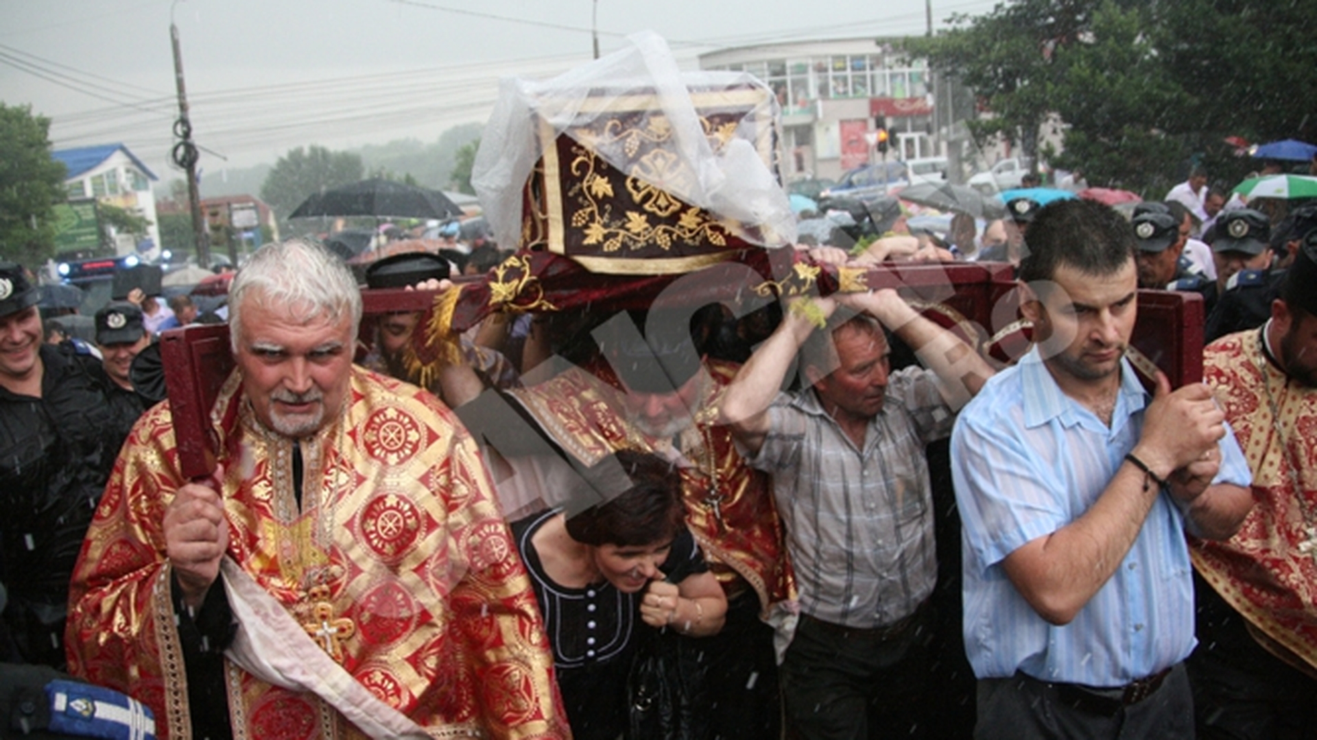 Procesiune religioasa cu prilejul sarbatoririi nasterii Sf. Ioan Botezatorul