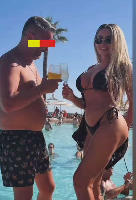 Roxana Vașniuc s-a postat cu un bărbat misterios în Marbella