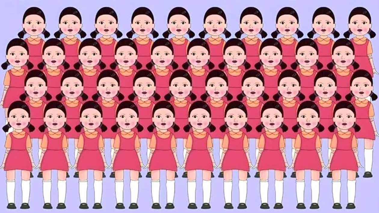 Test de inteligență | În doar 7 secunde, identificați care fată este diferită de toate celelalte