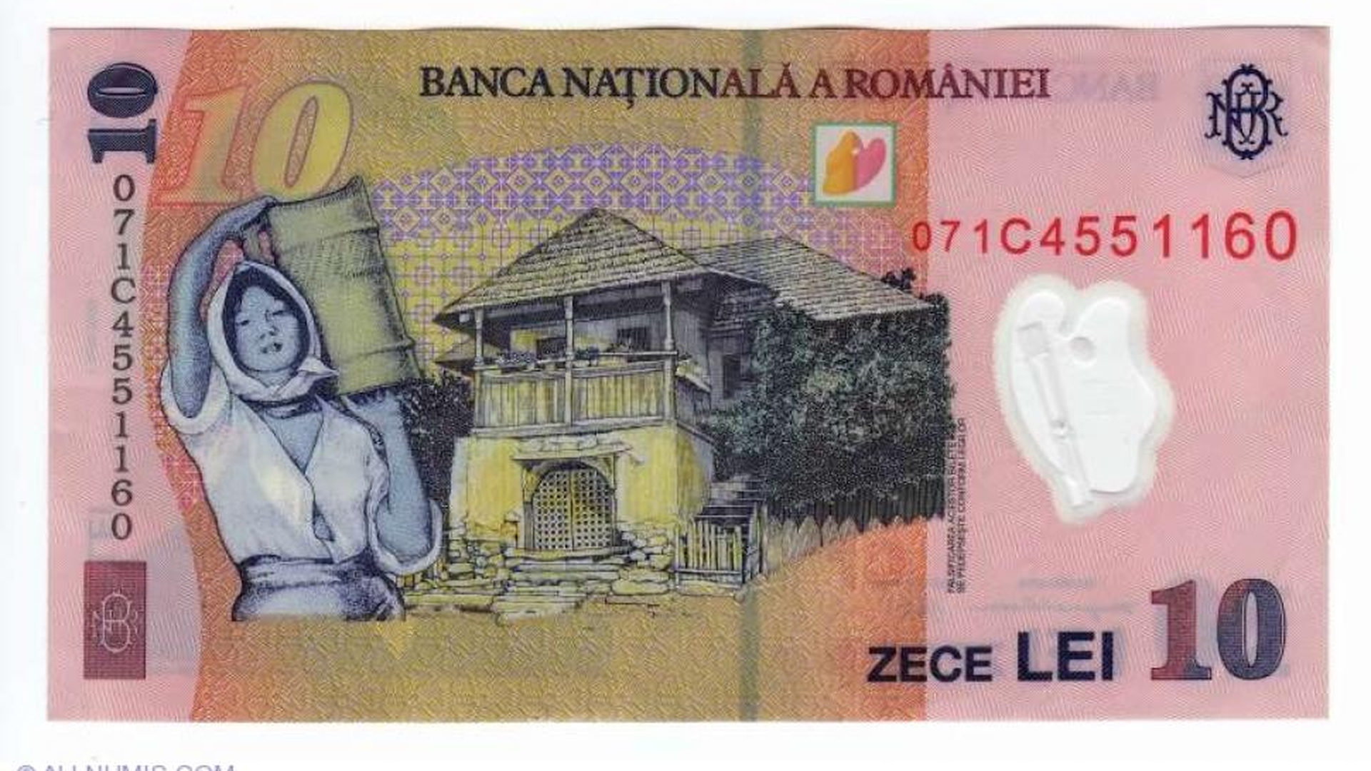 Secretul de pe bancnota de 10 lei! Ce se ascunde în imaginea cu femeia cu decolteu impunător