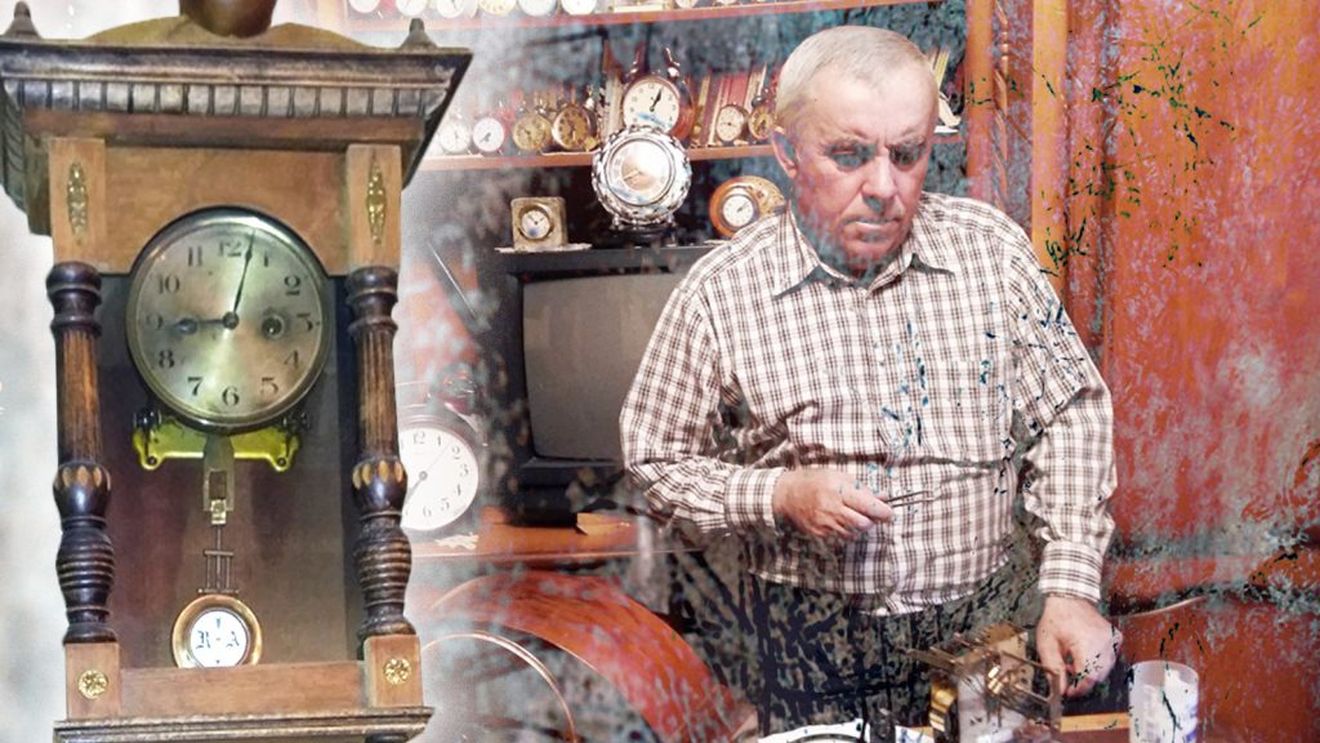 Și-a transformat apartamentul de bloc într-un muzeu al ceasurilor!