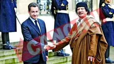 Colonelul Gaddafi, pazit in Franta de 30 de virgine