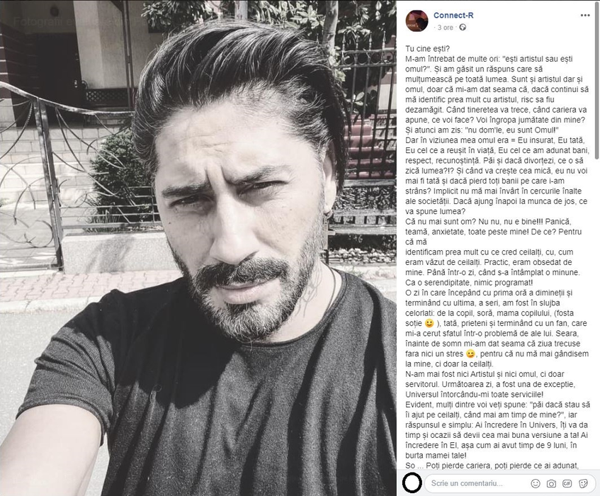 Connect-R, declarații cutremurătoare despre boala cu care s-a luptat mult timp în secret: “Poți pierde ce ai adunat”. Ce a spus despre fosta soție, Misha