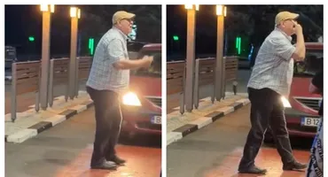 Scene tensionate în București. Un bărbat ar fi atacat angajații unui fast food pentru că i-a venit comanda prea târziu