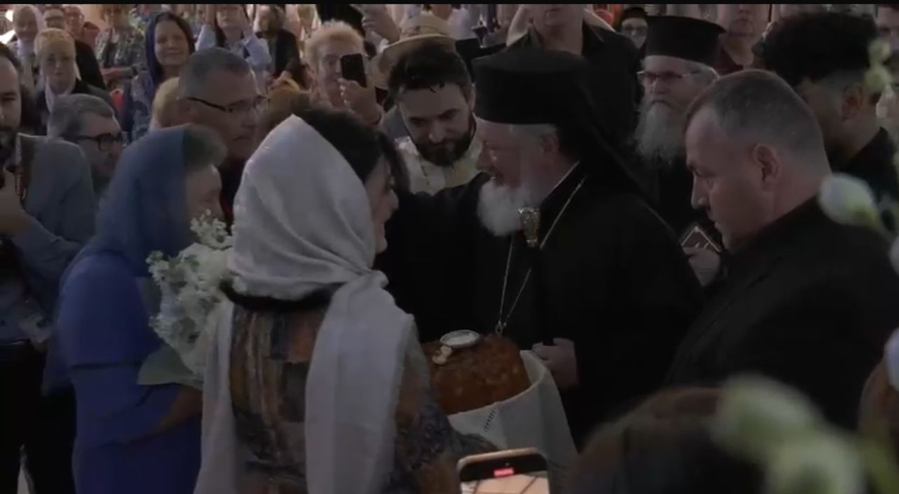 S-a sfințit biserica de 10 milioane de euro a lui Gigi Becali din Pipera. Imagini de la marele eveniment
