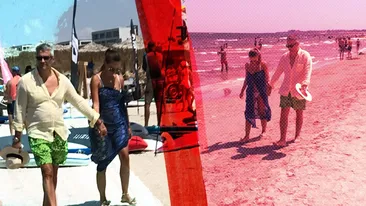 L-am fotografiat pe ex-iubitul știristei de la PRO TV, de mână, pe plajă, cu actuala!