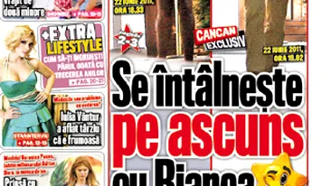 A aparut noul CANCAN de Weekend!Ciprian Marica vrea sa-si schimbe iubita? Se intalneste pe ascuns cu Bianca