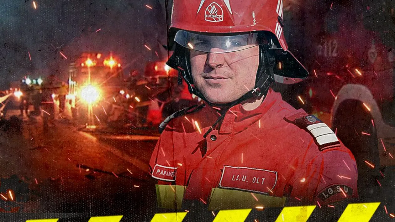 Povestea pompierului-erou care scoate oamenii din ghearele morții