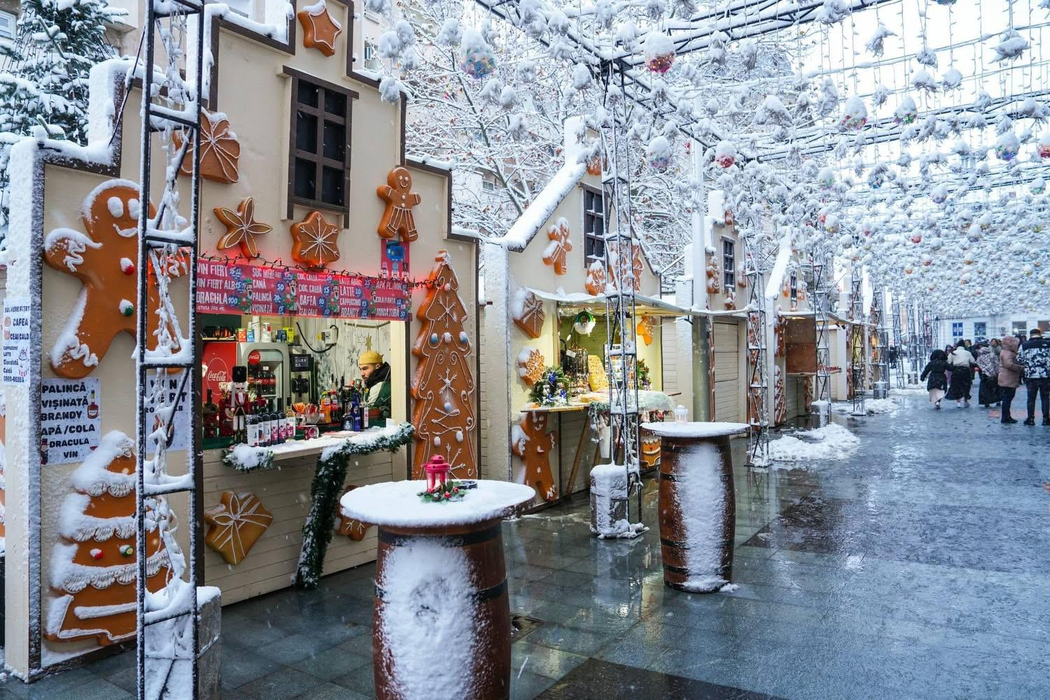Târgul de Crăciun din Craiova se va închide pe 11 ianuarie 2026/ sursă foto: Facebook