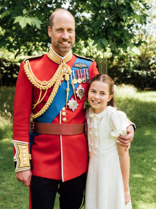William alături de fiica sa, sursa princeandprincessofwales