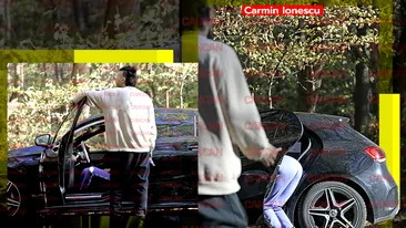 Carmin Ionescu s-a ”tirat” în pădure și a făcut-o pe capota mașinii: tot tacâmul de față cu iubita!