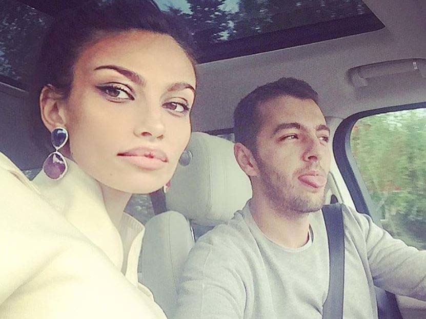 Mădălina Ghenea părea foarte fericită alături de Matei Stratan