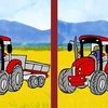 Test de perspicacitate | Tractorul din stânga și cel din dreapta par identice, dar nu sunt. Găsiți 3 diferențe!