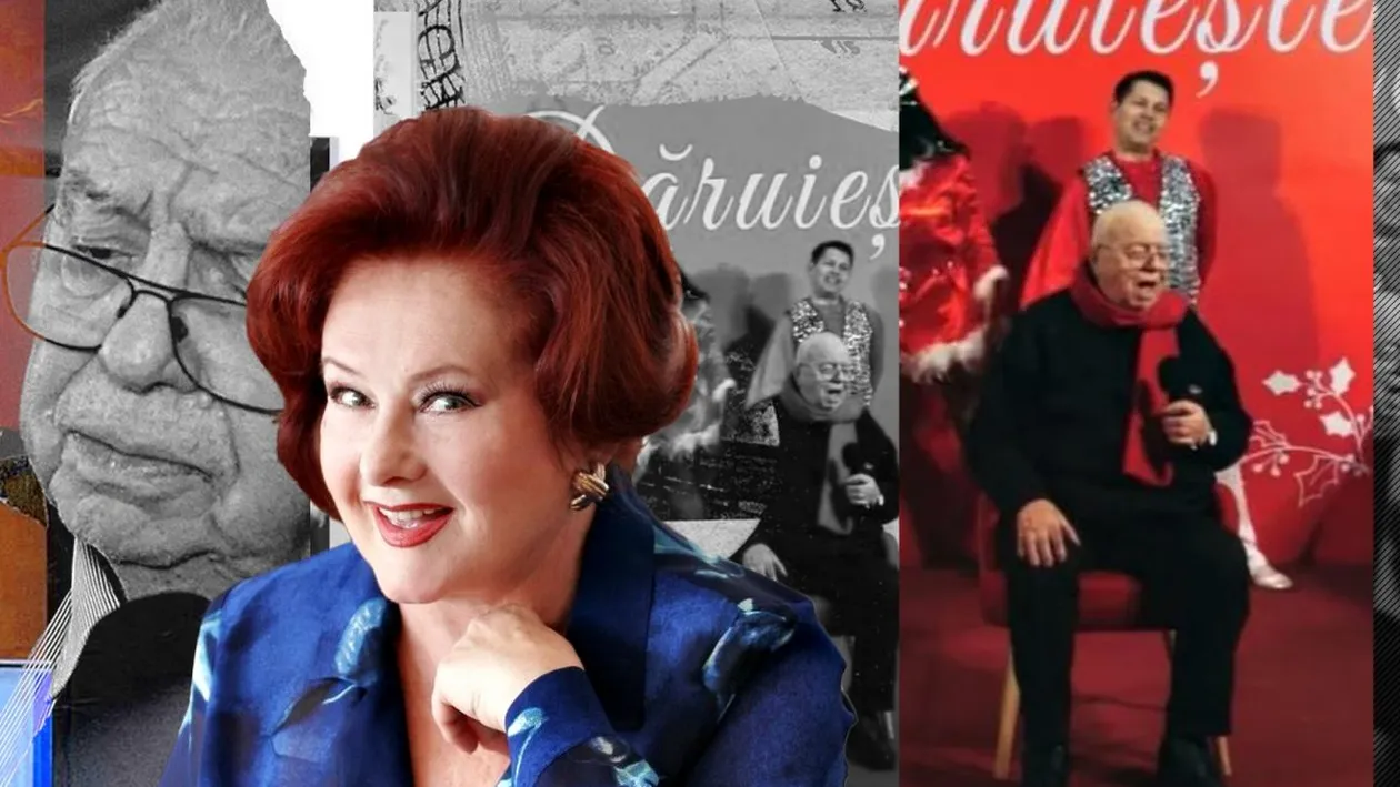 Alexandru Arșinel, tot mai trist fără Stela Popescu De Sărbători, maestrul a cântat stând pe scaun, după ce a încercat să ducă spectacolul pe picioare