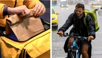 Ce mesaj au primit bucureștenii care au încercat să comande mâncare on-line în timpul ciclonului Ashley