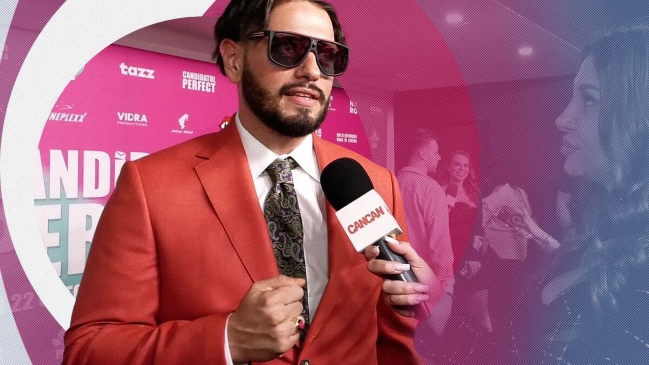 Bromania, dezvăluiri fără perdea, la lansarea filmului Canditatul perfect. Ce "legi" aplică actorul în relaţia sa: "În casă la ora 22, pentru că după 22..."