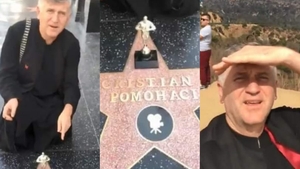 Să vezi și să nu crezi! Cristian Pomohaci a ajuns la Hollywood și și-a cumpărat stea pe ”Walk of fame”