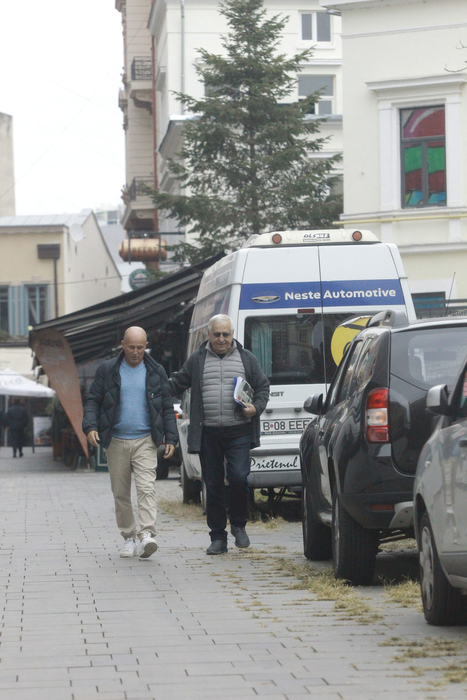 Mugur Mihăescu s-a întâlnit cu actorul George Mihăiță