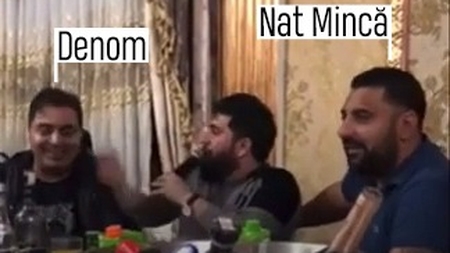 Filmare incredibilă la un an de la moartea lui Emi Pian! Denom, membru al Duduienilor, a șprițuit la lăutari cu interlopul acuzat că a ”comandat” asasinatul! | VIDEO
