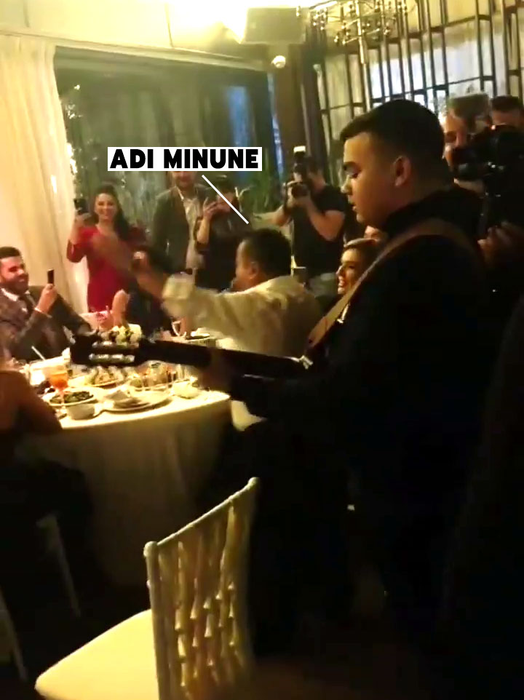Adi Minune, show incendiar la Isoletta