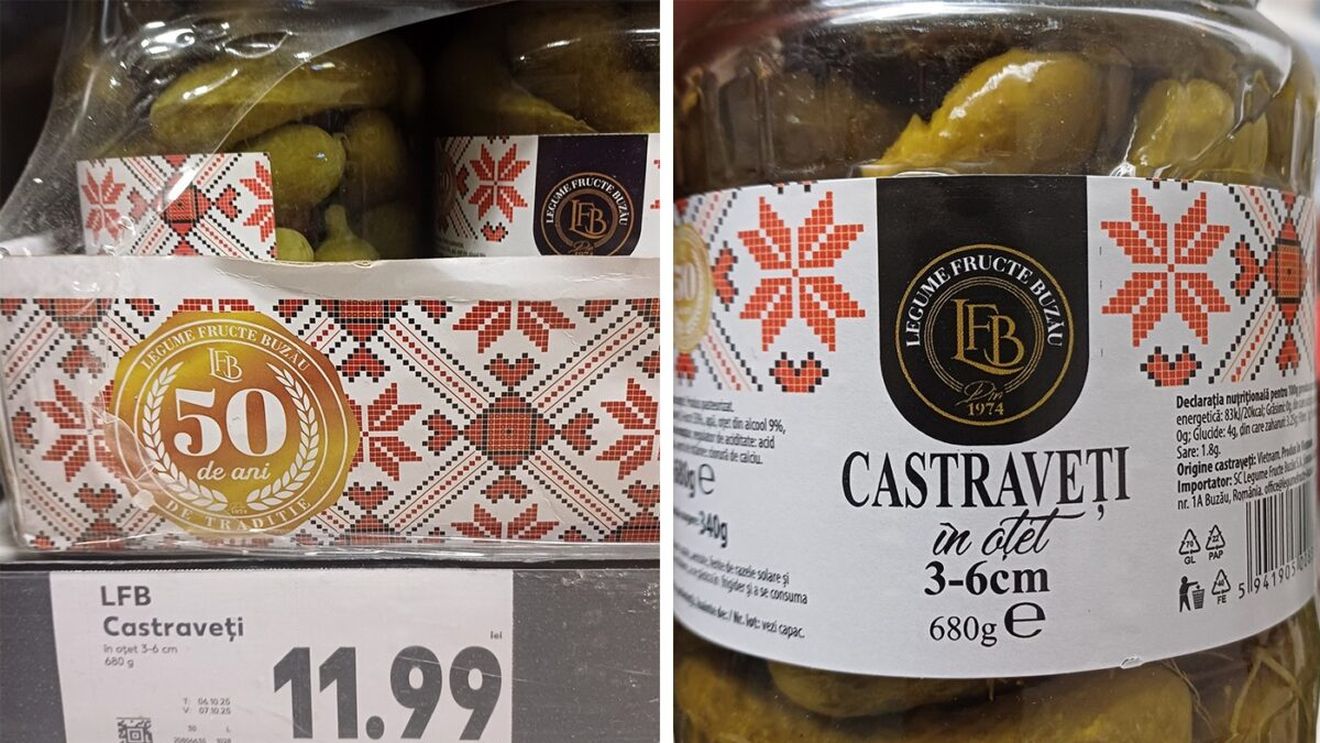 Din ce țară sunt, de fapt, castraveții murați "din Buzău" din supermarket-urile românești? Clienții au crezut că este o glumă!