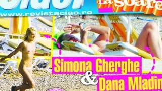 Fotografii incendiare cu Simona Gherghe si Dana Mladin in revista Ciao! Au o relatie... speciala!