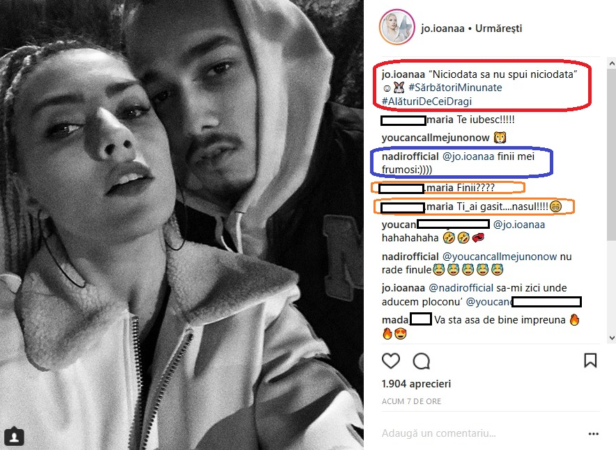 Cântăreața Jo s-a căsătorit în secret?! Nadir a dezvăluit public: „Finii mei frumoși”