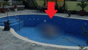 Pare un banc, dar nu este! Detaliul INCREDIBIL din piscina mamei Oanei Zavoranu!