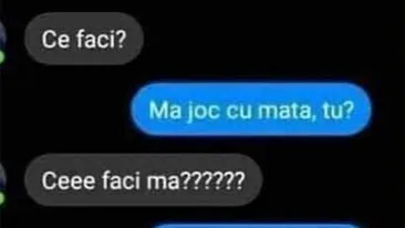 BANCUL ZILEI | Ma joc cu mata