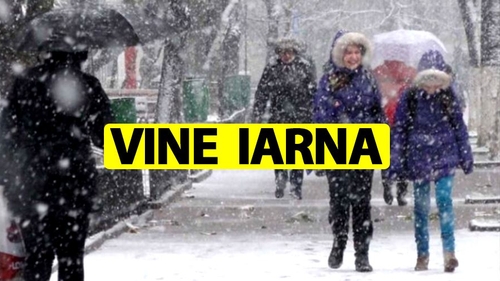 ANM a modificat prognoza! Vine iarna în România