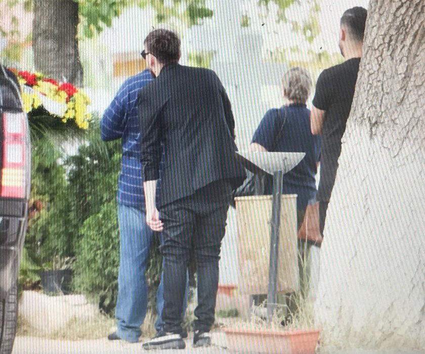 Gheorghe Stelian a fost și el prezent la înmormântare