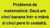 Bancul sfârșitului de săptămână | Problemă de matematică